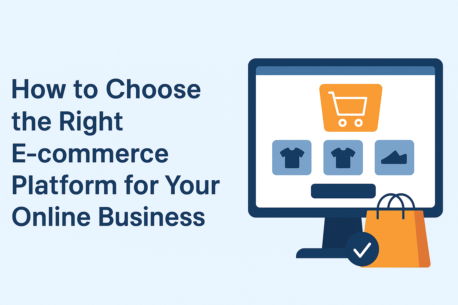 How to choose the right e-commerce platform